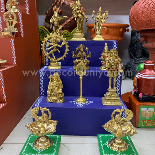 3 Step Brass Shivan Golu - Entire Set - SG1