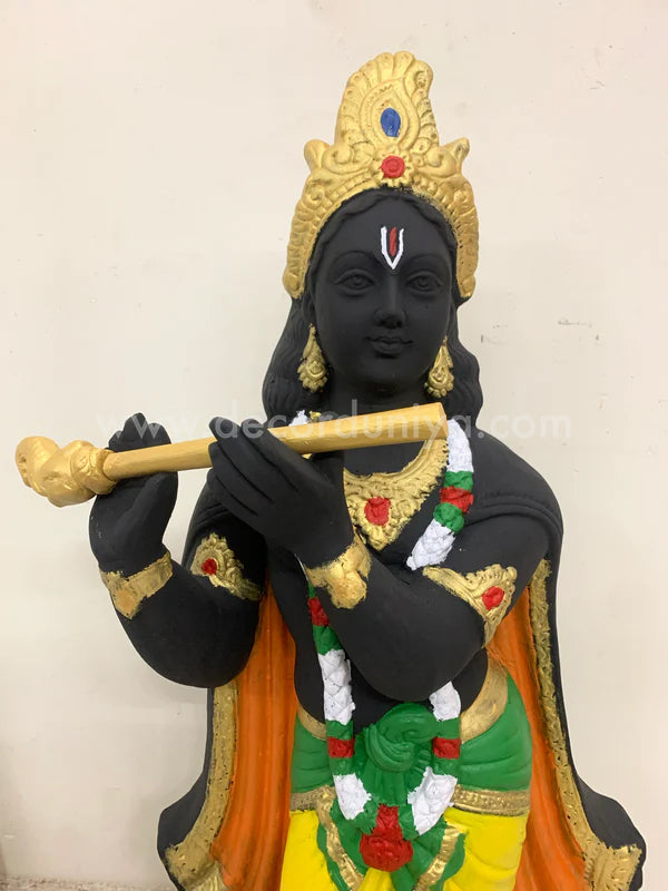 Sri Krishna Handcrafted Clay with Color - SKC02