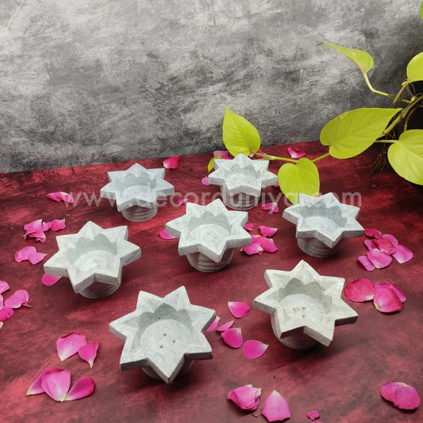 Soapstone star Vilakku, Ma Kal star Vilakku / Sambarani/ Agarbathi stand - SV02