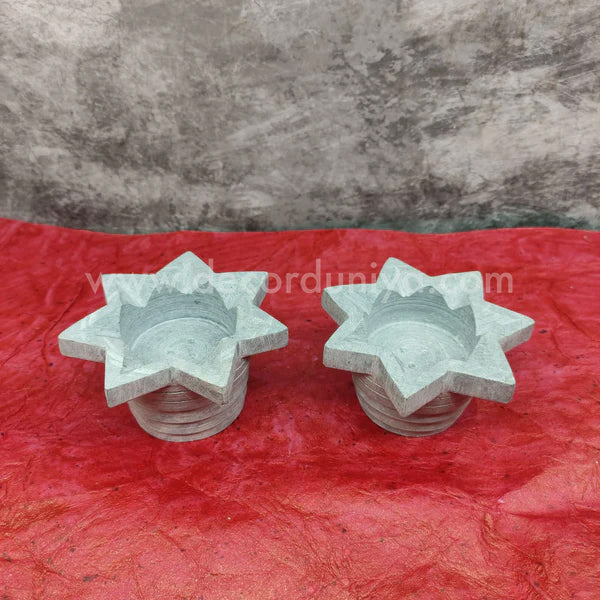 Soapstone star Vilakku, Ma Kal star Vilakku / Sambarani/ Agarbathi stand - SV02