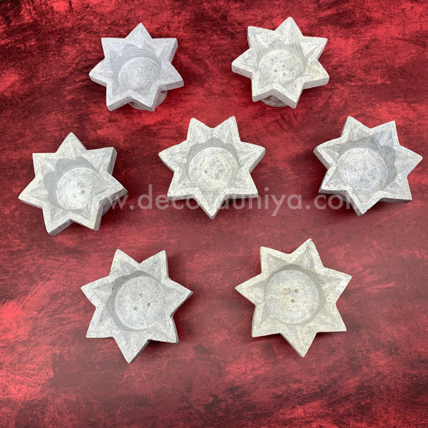 Soapstone star Vilakku, Ma Kal star Vilakku / Sambarani/ Agarbathi stand - SV02