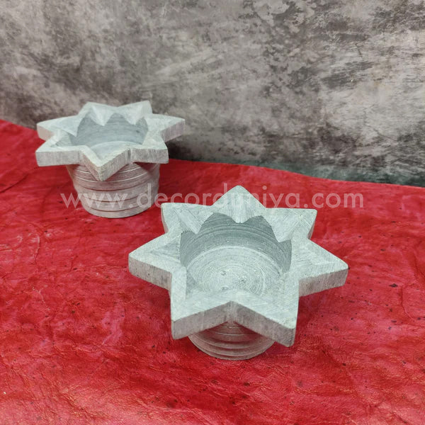 Soapstone star Vilakku, Ma Kal star Vilakku / Sambarani/ Agarbathi stand - SV02
