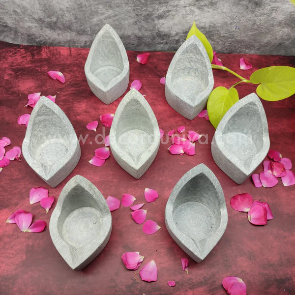 Soapstone Mada Vilakku, Ma Kal Mada Vilakku - Set of 2 Pcs - SV03