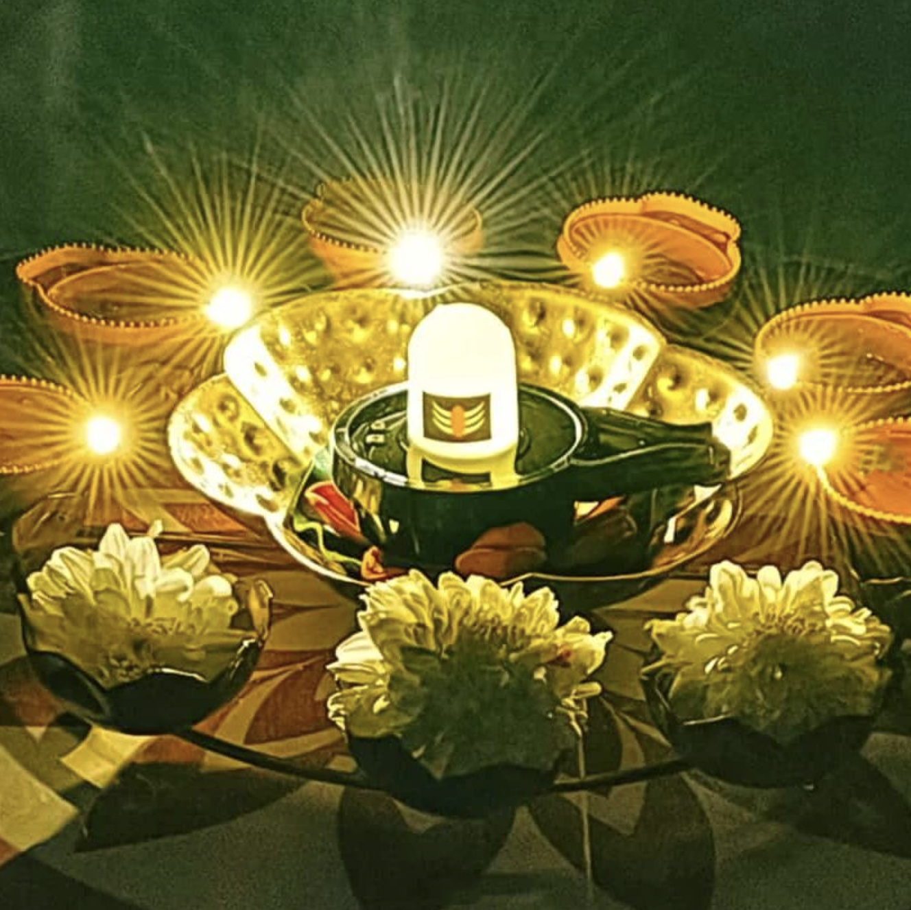 Water Sensor Diyas - Set of 6 Pcs - WD03