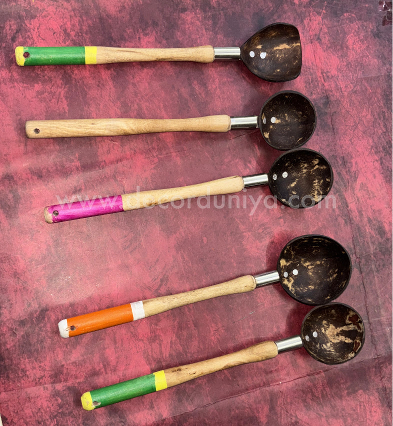Coconut Shell Wooden Ladle - NY1