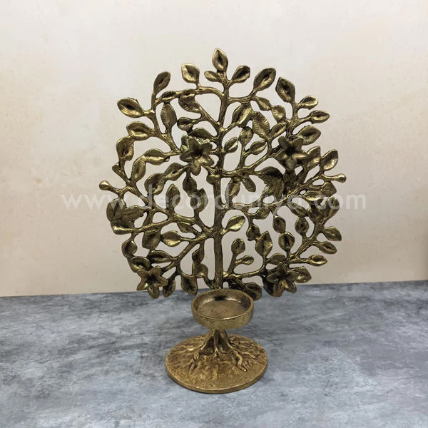 Karpaga Viruksham Tree with T Light Holder - VA03-C