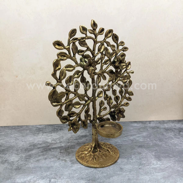 Karpaga Viruksham Tree with T Light Holder - VA03-C