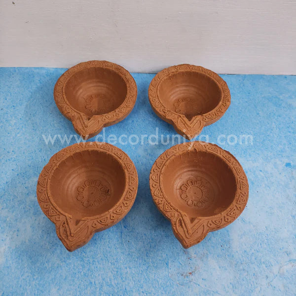 Karthigai Deepam - Vilakku Combo - Clay Diya Gift Box - VC4 - set of 27 lamps
