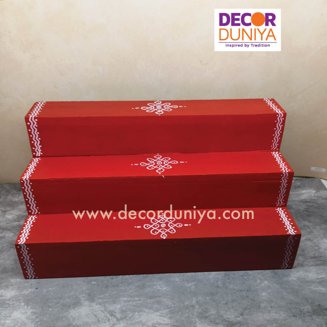 3 Step - Golu Padi - Vigraham Stand - VS03