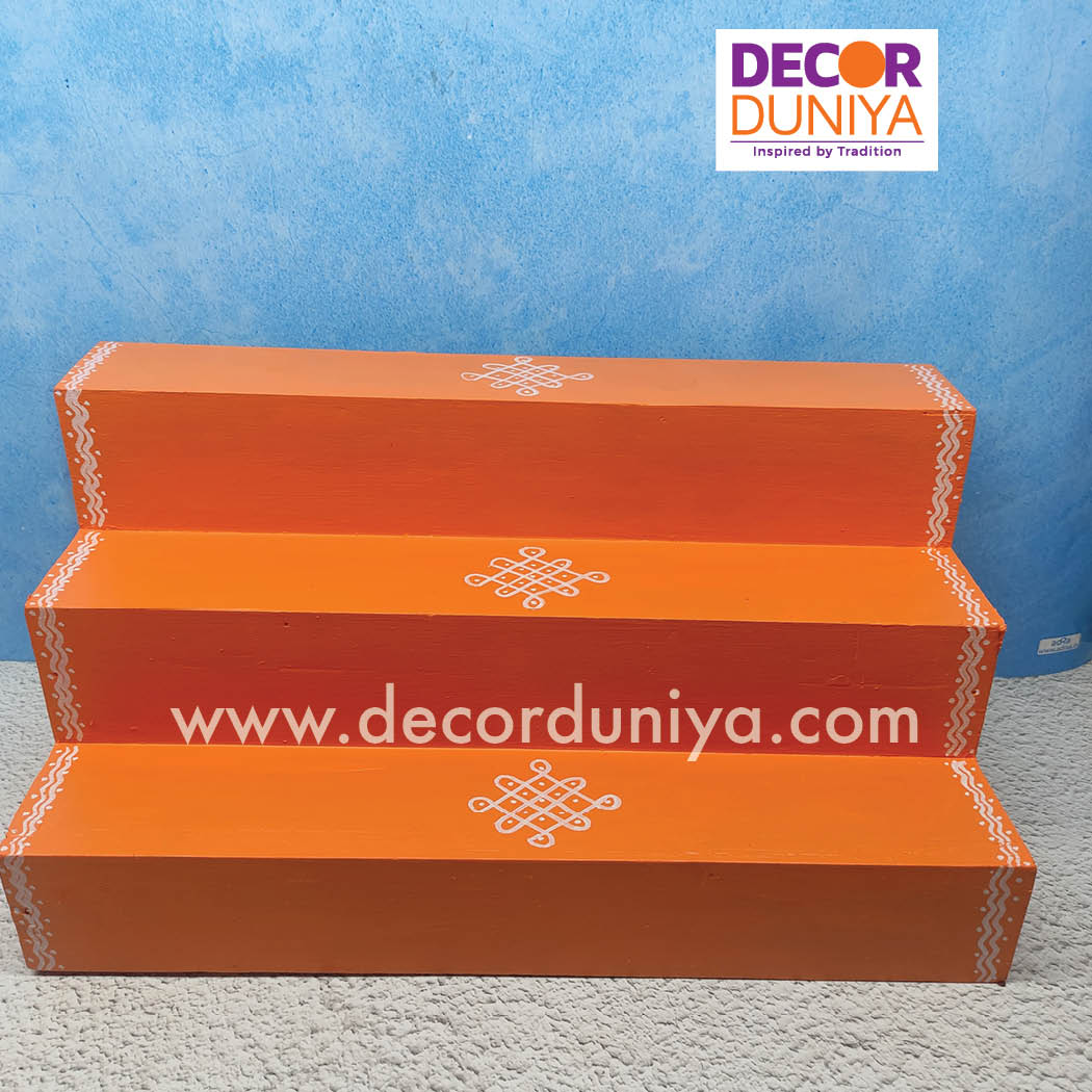 3 Step Golu Padi - Vigraham Stand - VS07