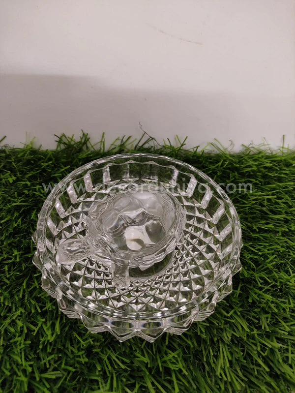 Crystal Turtle Tortoise with Plate - VT75