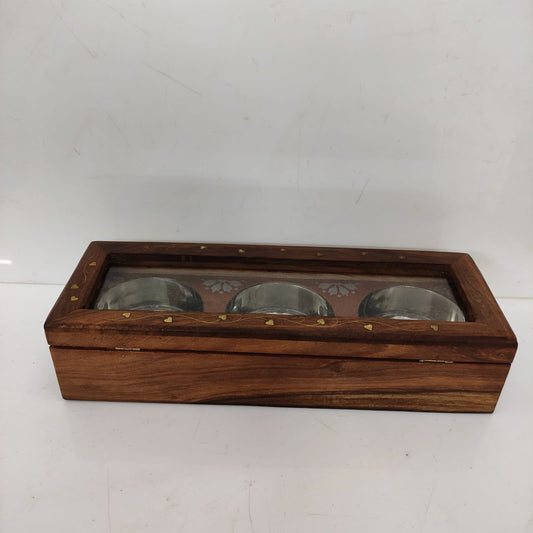 Wooden Spice Box - WSB0029
