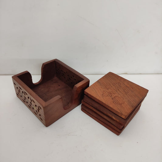 Wooden Tea Coasters - WTC0003