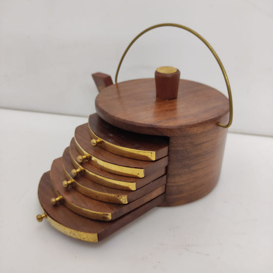Wooden Tea Coasters - WTC0004