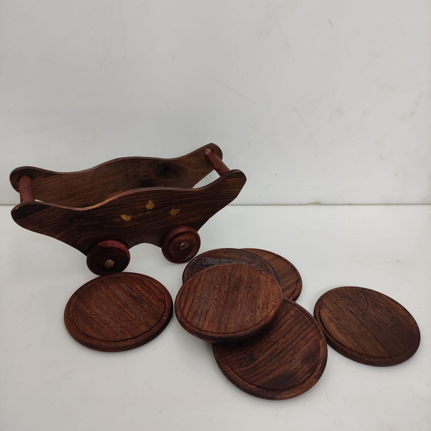 Wooden Tea Coasters - WTC0005