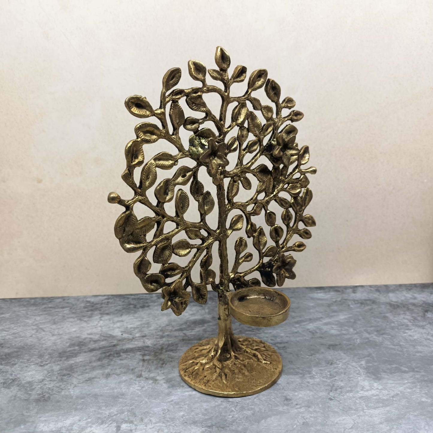 Karpaga Viruksham Tree with T Light Holder - VA03-C