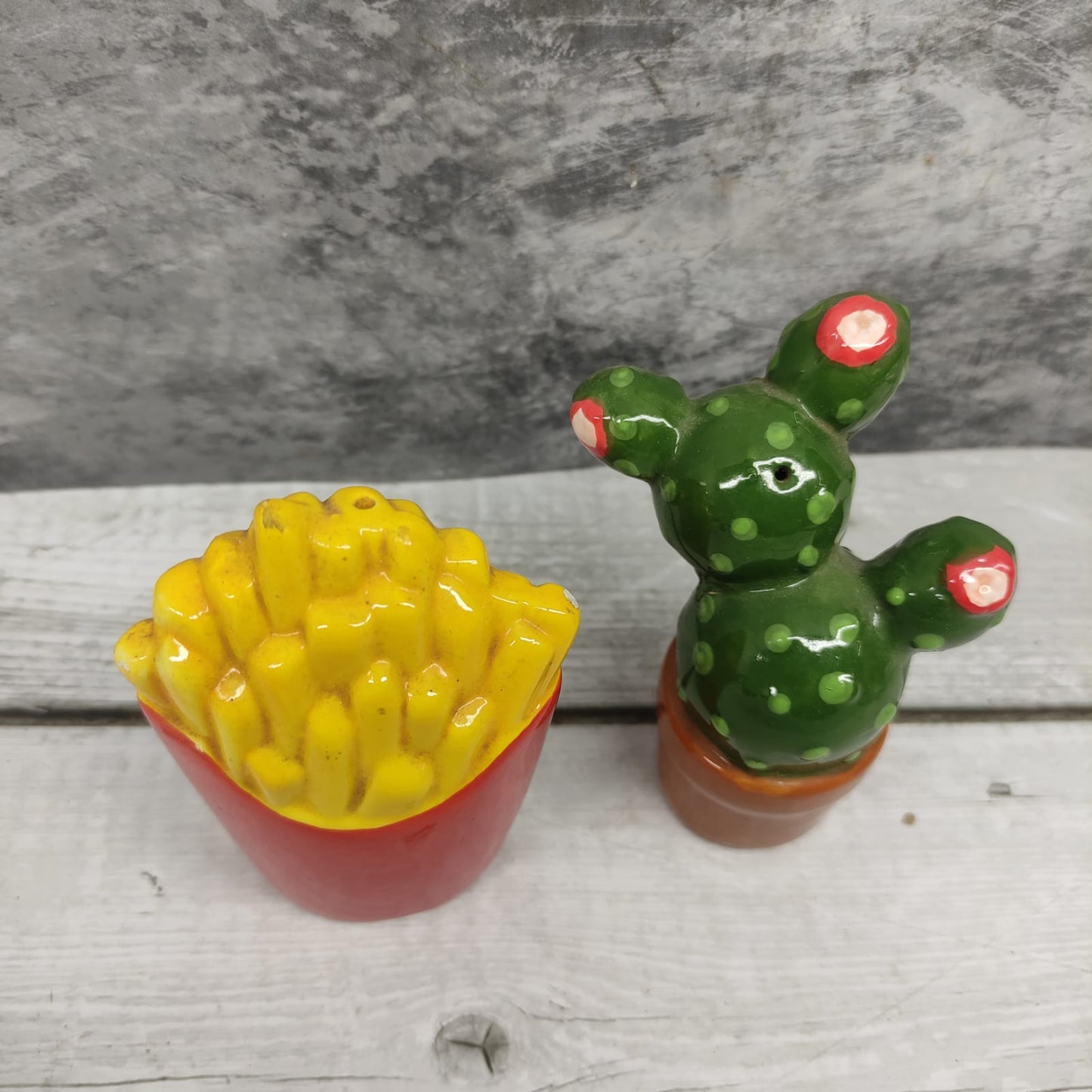 Salt and Pepper, Fries and Cactus Set - BC02