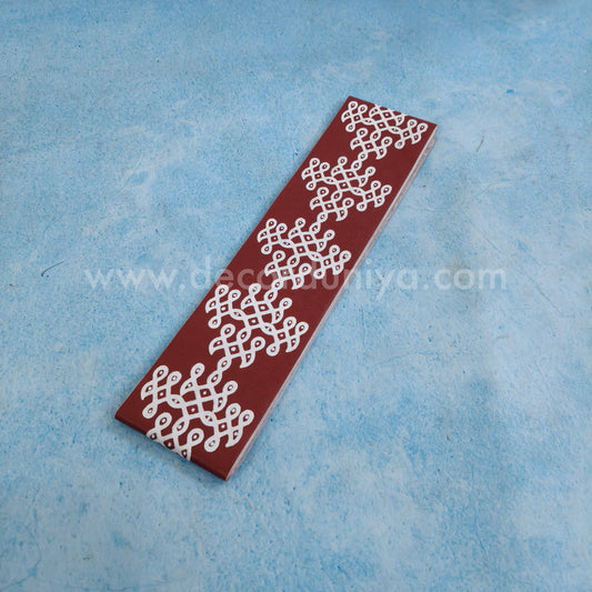 Kolam Border Sticker - KSM5