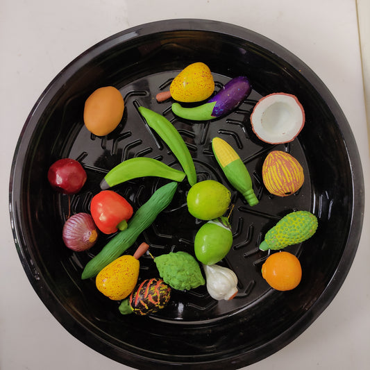 Clay Vegetables set of 20 pcs - CV01