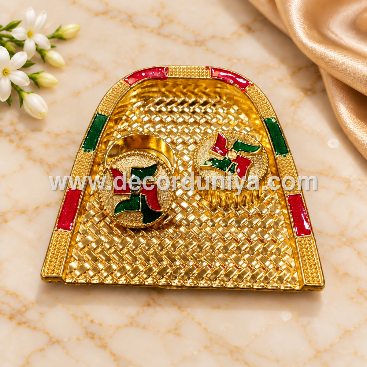 Meenakari Kum Kum Holder - KM102