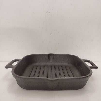 Grill Pan | Seasoned - (Treated) Cast Iron - CIGP0001