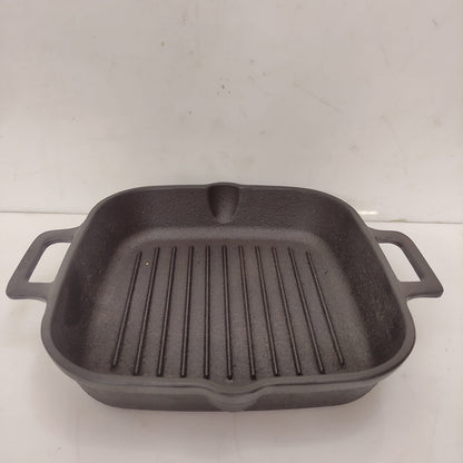 Grill Pan | Seasoned - (Treated) Cast Iron - CIGP0001