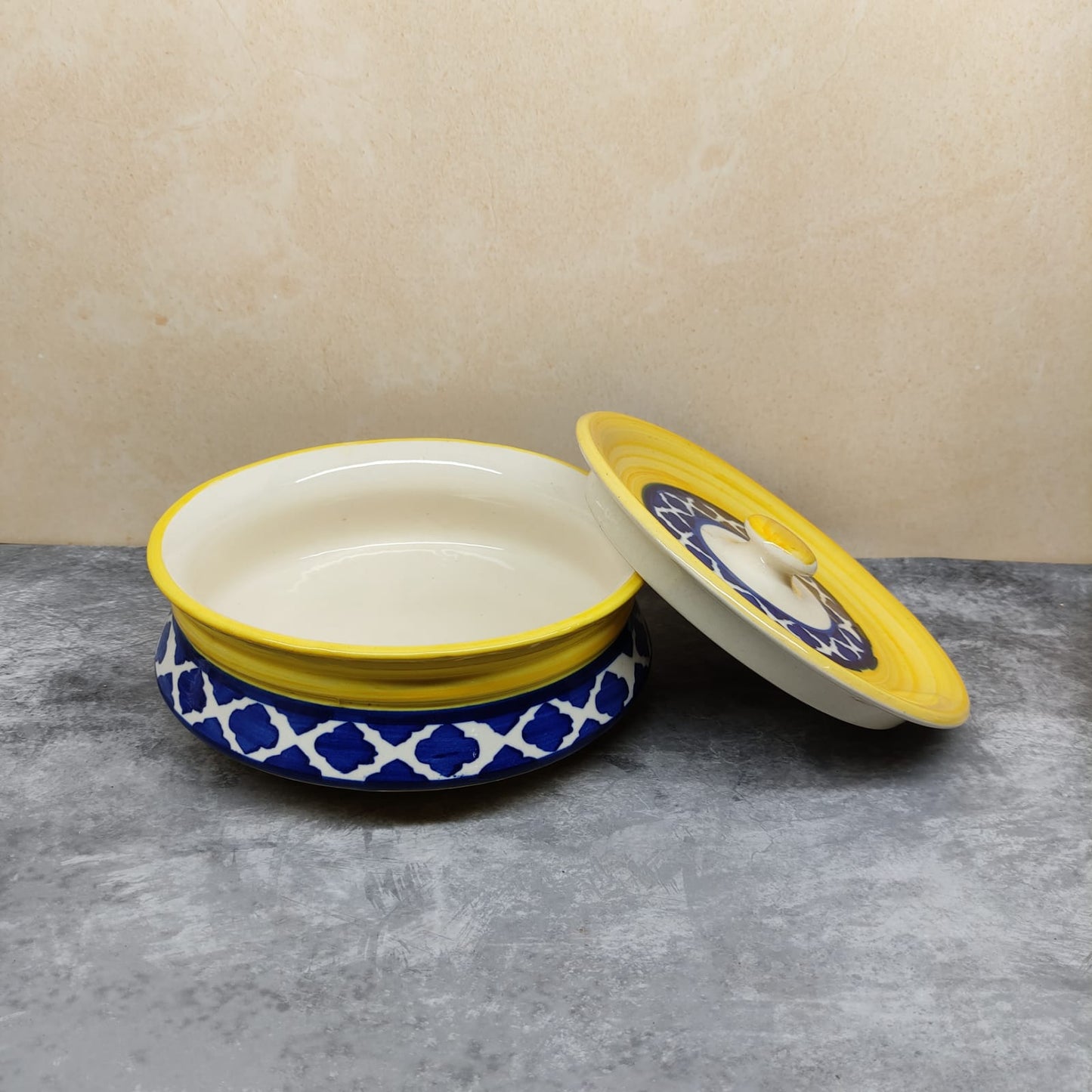 Ceramic Bowl With Lid - CB2
