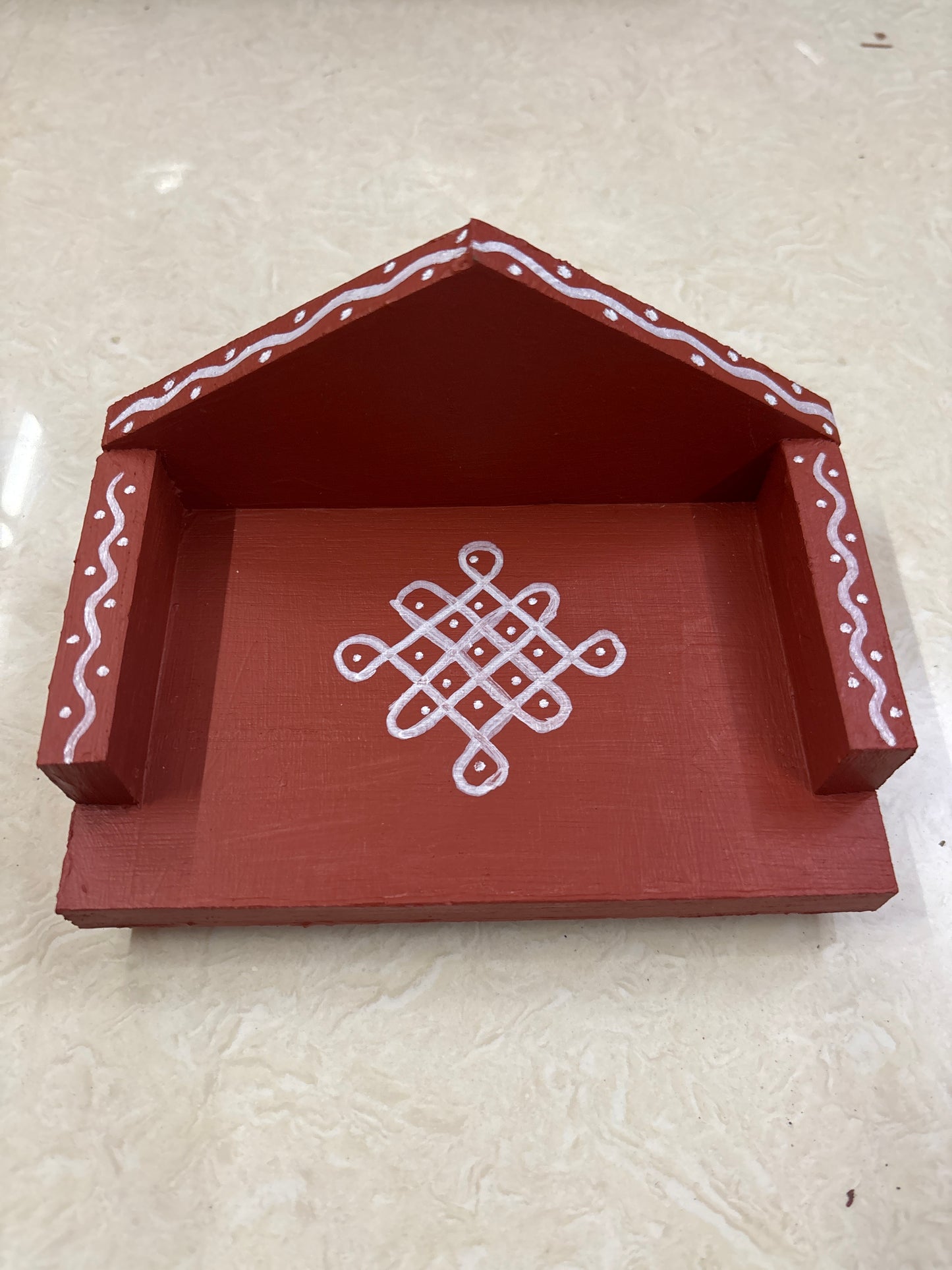 Wooden Singhasan Manai - WWG002