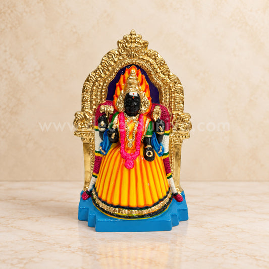 Punnainallur Mariamman Clay Golu Doll | Traditional Navaratri Golu Bommai & Pooja Décor – TKS07