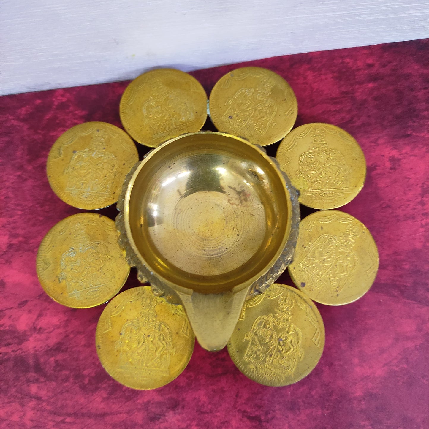 Kubera coin vilakku - KC1