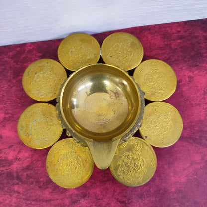 Kubera coin vilakku - KC1