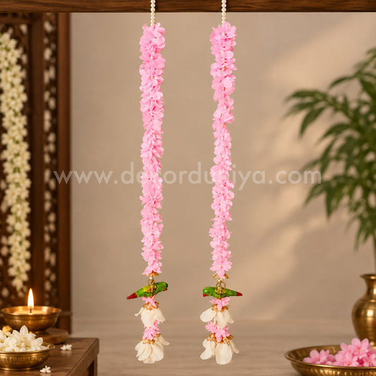 Flower Thoranam | Toran for Entrance Door | Traditional Door Hanging & Home Décor | Decor Duniya – T2