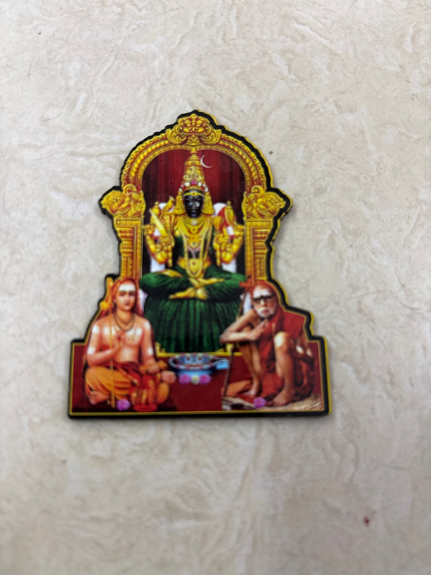 Fridge Magnet - MDF -Kamakshi Periyava - FM104