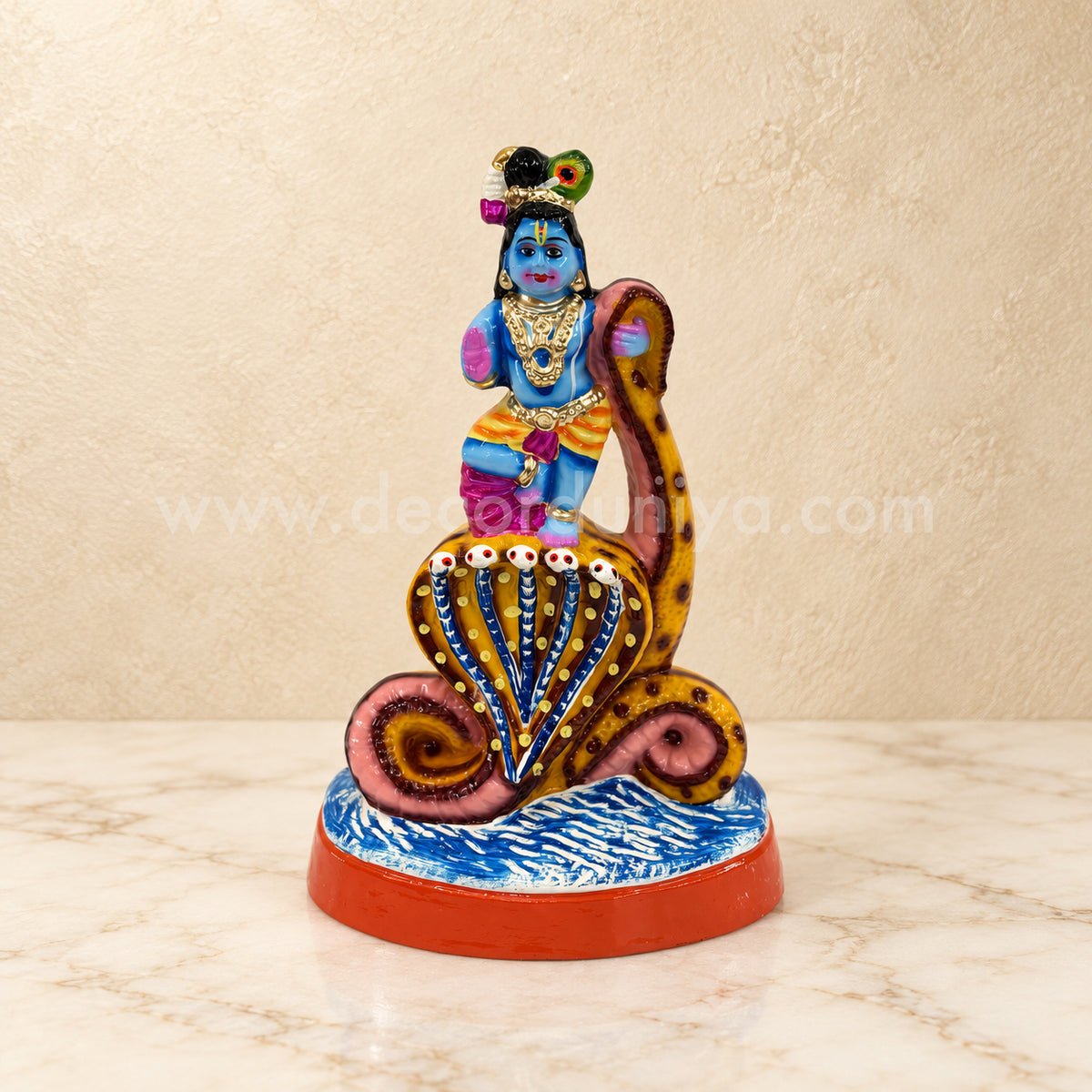 Kaalinganardhanam Clay Golu Doll | Navaratri Golu Bommai & Pooja Décor – TKS20
