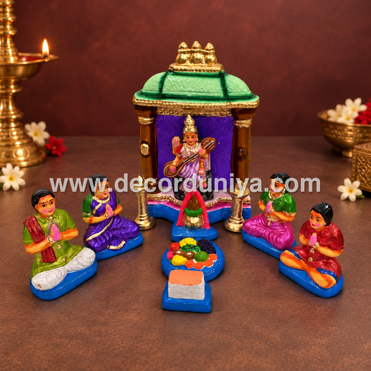 Saraswathi Poojai Golu Doll | Decor Duniya Navaratri Golu Bommai – TK103