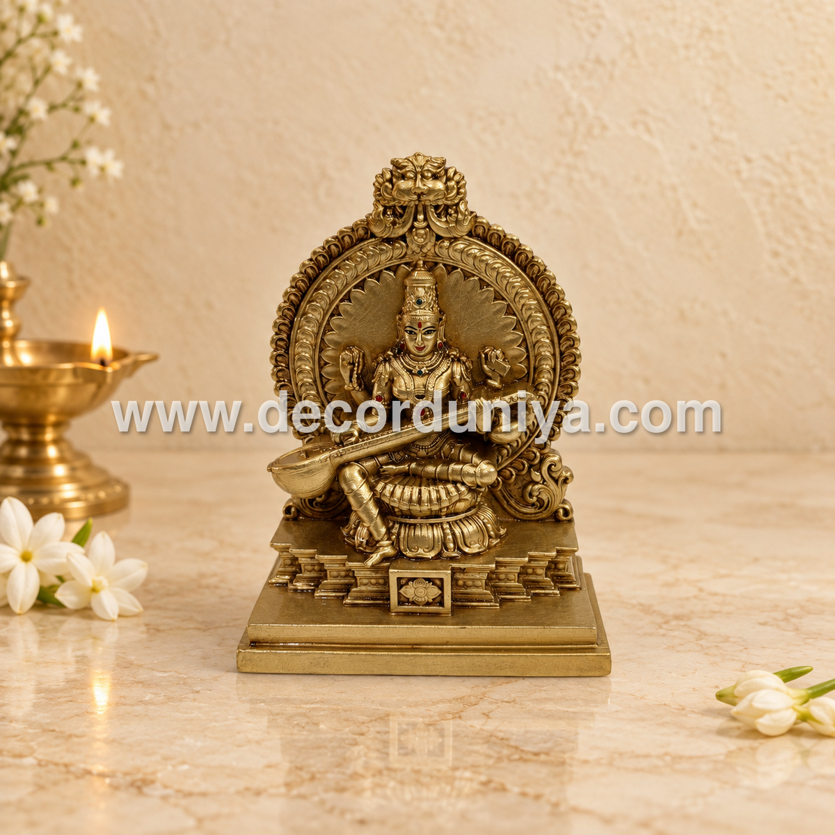 Goddess Saraswathi | Saraswati Devi | Decor Duniya – SLK9