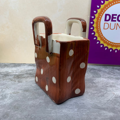 Ceramic Bag (Cutlery Holder) - CH7