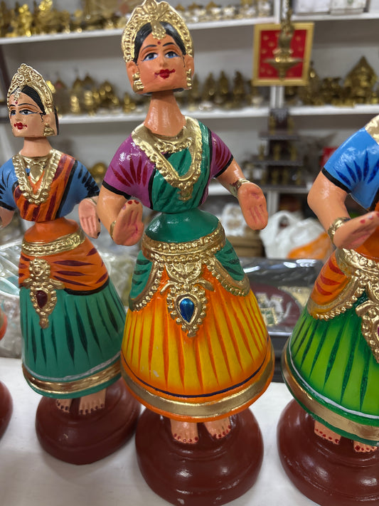 Thanjavur Dancing Doll | Height - 12 inches - TD122