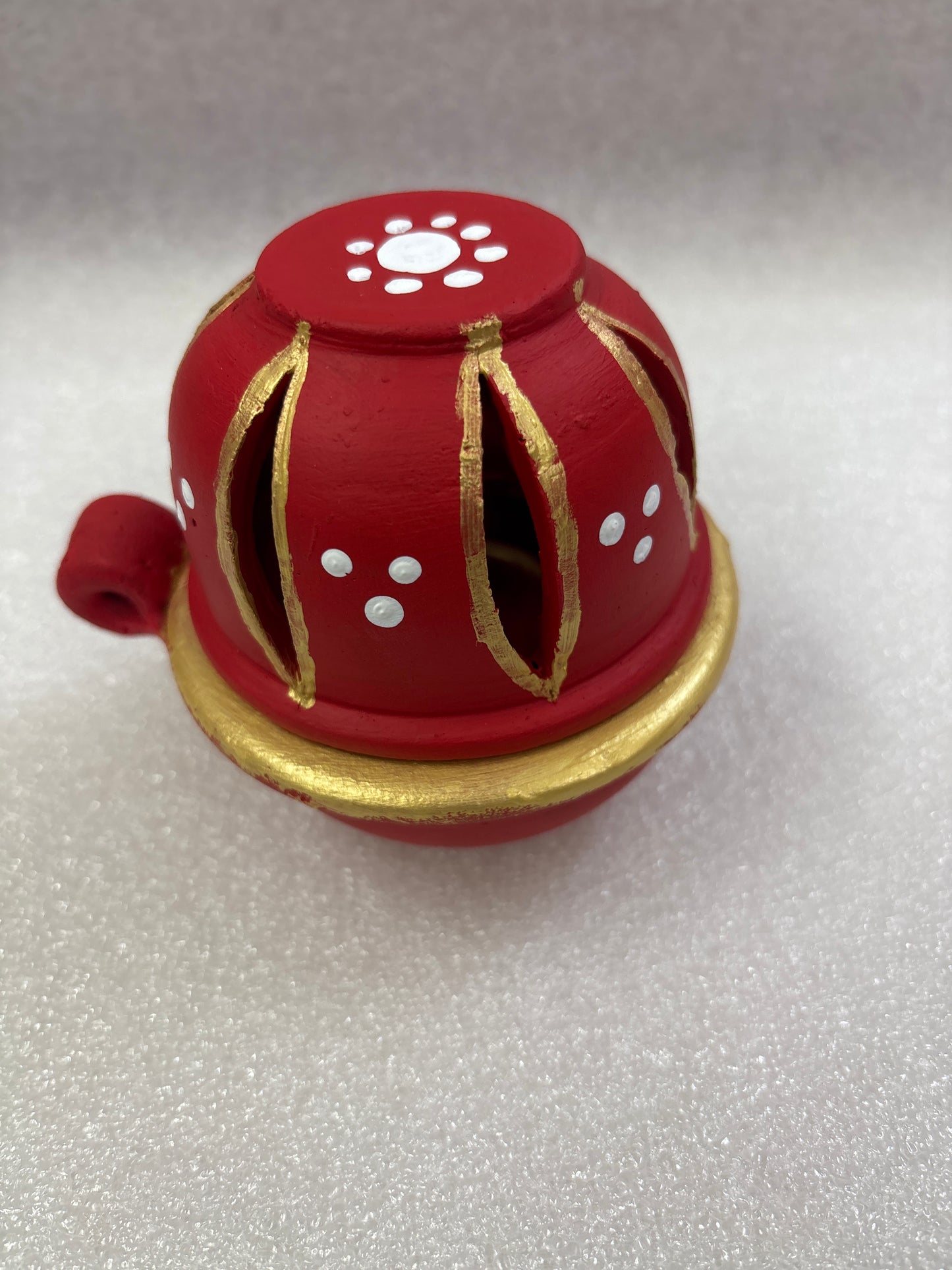 Clay Anaya vilakku - Agal Vilakku with Lid - Diya - ANL1