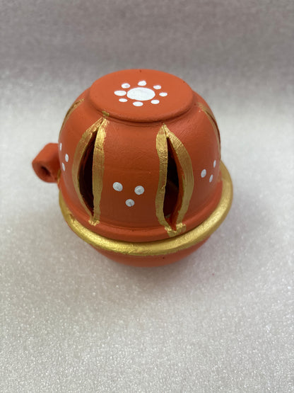 Clay Anaya vilakku - Agal Vilakku with Lid - Diya - ANL1