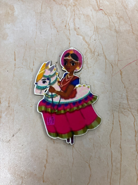 Fridge Magnet - Poikal Kuthirai - FM305