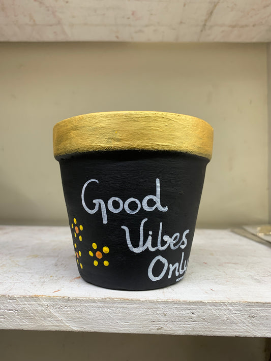 Handpainted Clay Pots - Table Decors - CP19