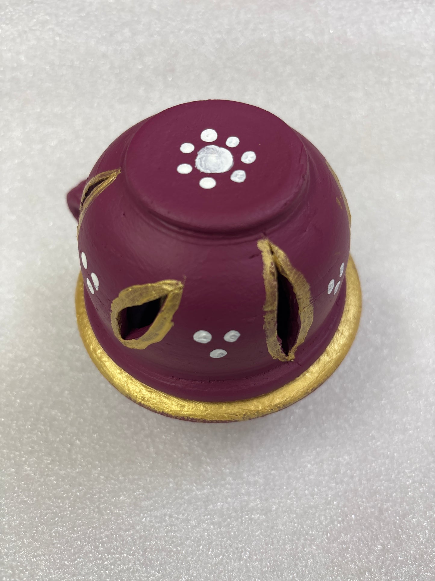 Clay Anaya vilakku - Agal Vilakku with Lid - Diya - ANL1