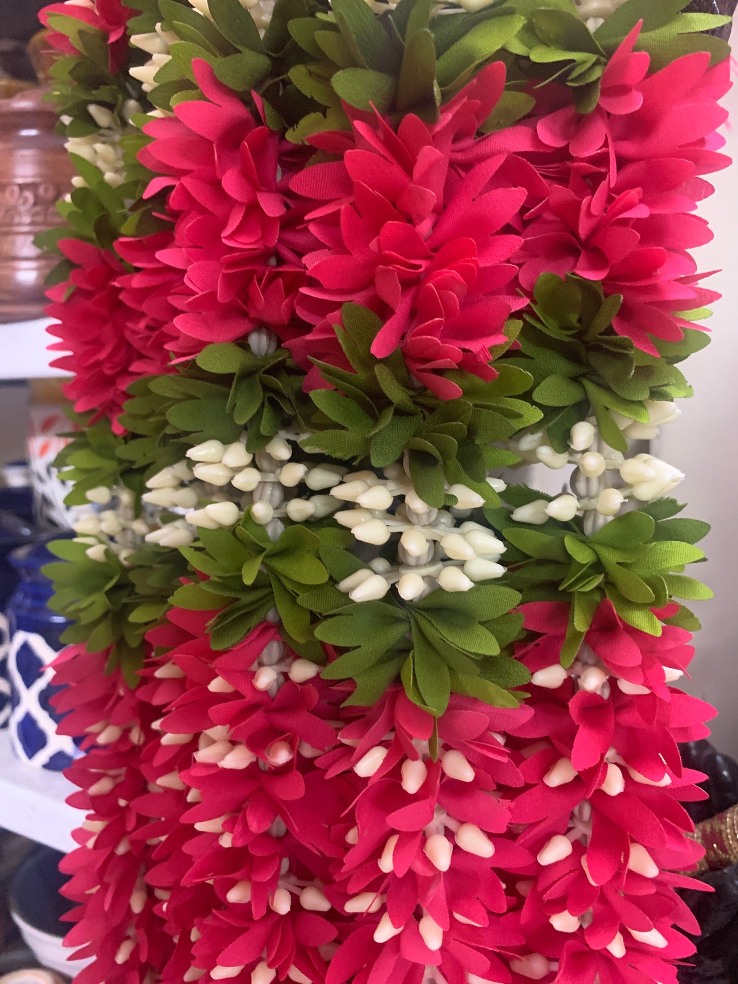 Fabric Flower Thoranam - PFT01 - pack of 2-C