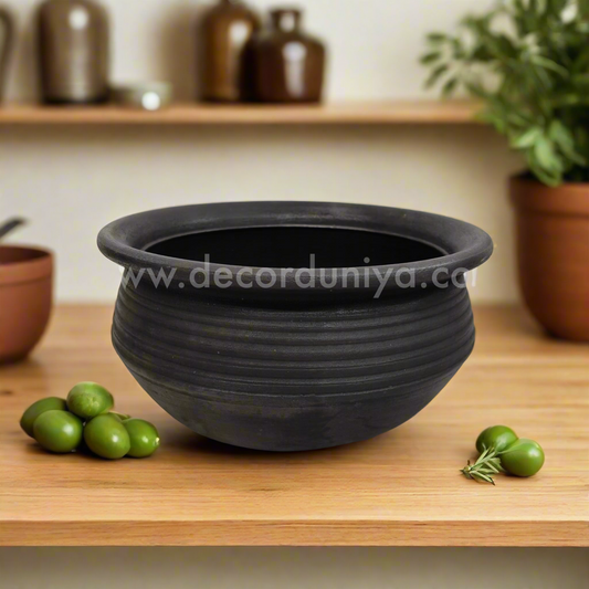 Fine Finish Black Pot - BP2-c