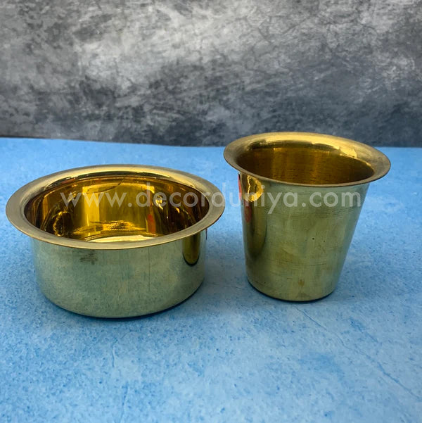 Brass Dabara set - 120ml - BD01-C