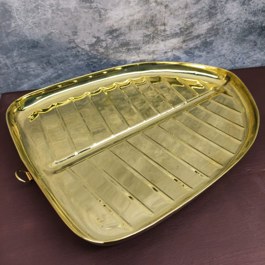Brass Banana Leaf - RJ52