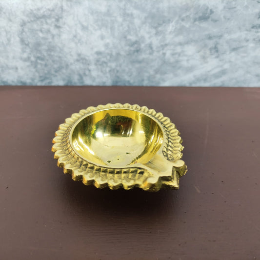 Brass Designer Vilakku - BR4-C