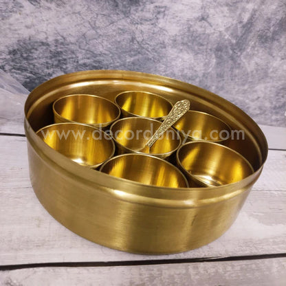 Brass Spice Box - BSB2