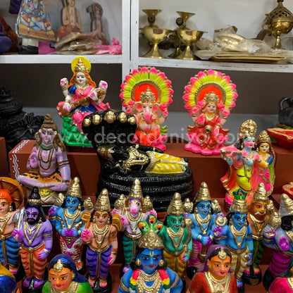 5 Step Clay Idols Golu - Entire Set - CG4